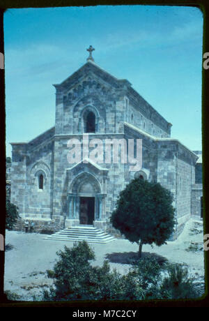 Près de Jérusalem. Emmaüs, l'église franciscaine. Luc 24-13 LOC.22853 matpc Banque D'Images