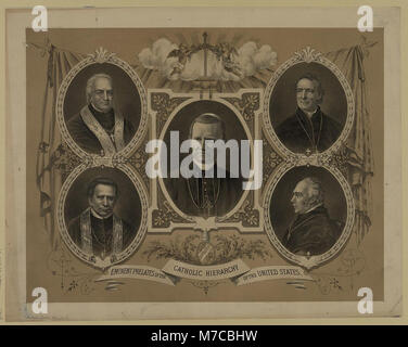 D'éminents prélats de la hiérarchie catholique des États-Unis RCAC2003654280 Banque D'Images
