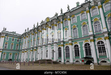 Saint Petersburg, Russie - Oct 12, 2016. Musée de l'Ermitage à Saint-Pétersbourg, en Russie. Banque D'Images