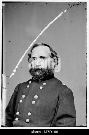 Le général Henry Prince, qui s'est engagé dans la bataille à Wopping Heights, Virginie, en juillet 1863, est représenté ici. Plus tard, il s'est tragiquement suicidé en 1892 à Londres, en Angleterre, marquant une sombre fin de sa vie. Banque D'Images