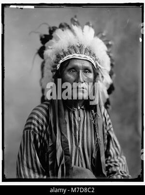 Un document ou un document associé à un nom de loup autochtone, faisant éventuellement référence à l’histoire culturelle ou linguistique d’une tribu amérindienne spécifique. Banque D'Images