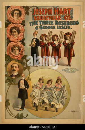 Joseph Hart Vaudeville Co. directement de Weber & Champs Music Hall, New York City. Rcac2014635703 Banque D'Images