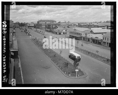 La colonie du Kenya. Nairobi. Sixième Avenue. Principale voie de LOC.00366 matpc Banque D'Images