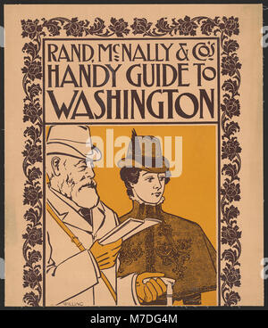 Rand McNally, & Co's Guide pratique à Washington RCAC2015646112 Banque D'Images