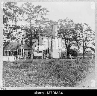 Moore House à Yorktown, en Virginie, est un site historiquement important où la reddition de l’armée britannique a eu lieu, marquant un événement clé de la guerre d’indépendance américaine. Banque D'Images