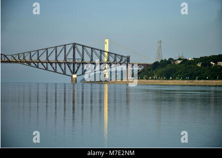Ponts de Québec Banque D'Images