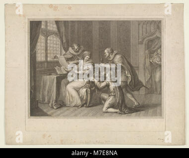 Lady Jane Grey refusant la couronne RCAC2003680010 Banque D'Images