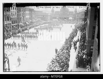 10ème calvaire marcher en parade sur Wall St., New York RCAC2014684063 Banque D'Images