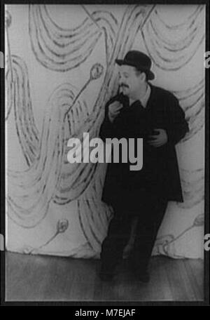 Portrait de Zero Mostel, comme Leopold Bloom dans Ulysse dans la nuit (...) RCAC2004663380 Banque D'Images