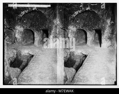 Église du Saint Sépulcre et environs. Tombes anciennes trouvées dans l'église LOC.05017 matpc Banque D'Images