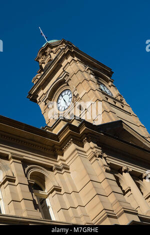 L'immeuble du bureau de poste à Hobart, Tasmanie, Australie, a été construit en 1905 et a servi comme siège de la Tasmanian système postal. Banque D'Images