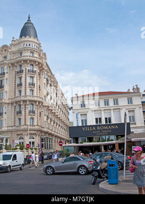 Hôtel Carlton Intercontinental, Cannes, Côte d'Azur, France Sud, France, Europe Banque D'Images