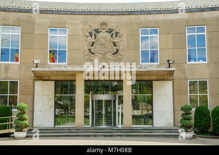 Ambassade de Belgique, 3330 Garfield Street NW, Washington DC Banque D'Images