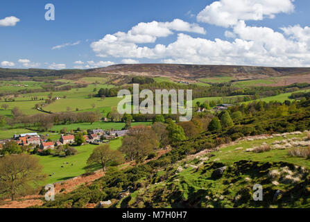 Kepwick, au pied de collines Hambleton North York Moors North Yorkshire Banque D'Images