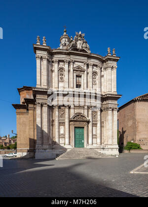 Chiesa dei Santi Luca e Martina, Rome, Italie Banque D'Images