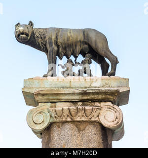 Loup du Capitole, Rome, Italie Banque D'Images