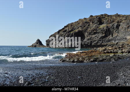 Des rochers près de mer à Ténérife Banque D'Images
