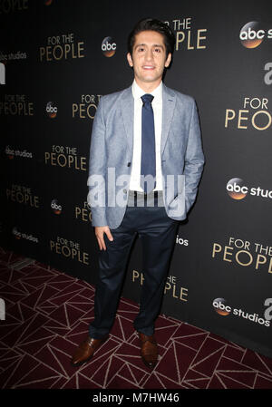 West Hollywood, CA. Mar 10, 2018. Wesam Keesh lors de la première de l'ABC pour les gens au London West Hollywood, à West Hollywood, Californie le 10 mars 2018. Credit : Faye Sadou/media/Alamy Punch Live News Banque D'Images