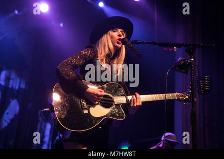 San Francisco, USA. 07Th Mar, 2018. ZZ Ward effectue le 7 mars 2018 à la salle de bal Regency à San Francisco, Californie. Crédit : l'accès Photo/Alamy Live News Banque D'Images