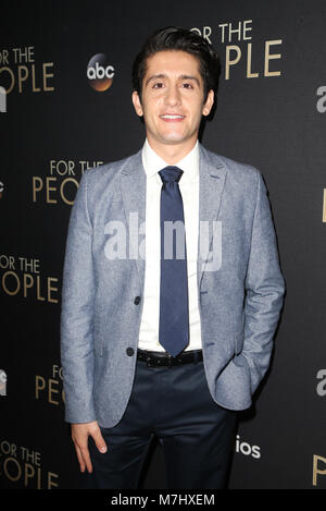 West Hollywood, CA, États-Unis. 10 mars 2018. 10 mars 2018 - West Hollywood, WESAM Keesh. Première de l'ABC ''for the People'' au London West Hollywood. Crédit photo : Faye Sadou/Admedia Banque D'Images