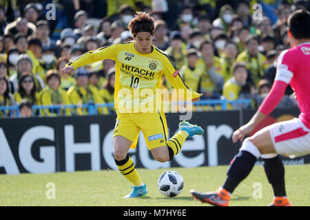 Sankyo Frontier Kashiwa Stadium, Chiba, Japon. Mar 10, 2018. Ataru Esaka (Reysol), 10 mars 2018 - Football : 2018 J1 match de championnat entre Kashiwa Reysol 1-1 Cerezo Osaka Sankyo Frontier Kashiwa Stadium, Chiba, Japon. Tsukida Crédit : Jun/AFLO SPORT/Alamy Live News Banque D'Images