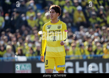 Sankyo Frontier Kashiwa Stadium, Chiba, Japon. Mar 10, 2018. Ataru Esaka (Reysol), 10 mars 2018 - Football : 2018 J1 match de championnat entre Kashiwa Reysol 1-1 Cerezo Osaka Sankyo Frontier Kashiwa Stadium, Chiba, Japon. Tsukida Crédit : Jun/AFLO SPORT/Alamy Live News Banque D'Images