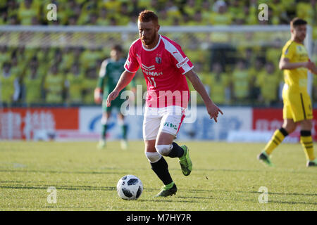 Sankyo Frontier Kashiwa Stadium, Chiba, Japon. Mar 10, 2018. Souza (Cerezo), 10 mars 2018 - Football : 2018 J1 match de championnat entre Kashiwa Reysol 1-1 Cerezo Osaka Sankyo Frontier Kashiwa Stadium, Chiba, Japon. Tsukida Crédit : Jun/AFLO SPORT/Alamy Live News Banque D'Images