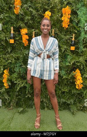 Miami, FL, USA. Mar 10, 2018. Issa Rae participe à la 4e Conférence annuelle de Veuve Clicquot Carnaval à Museum Park le 10 mars 2018 à Miami, en Floride. Credit : Mpi10/media/Alamy Punch Live News Banque D'Images