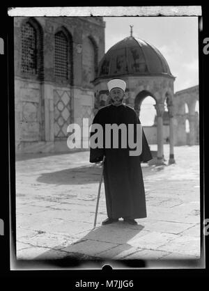 Hadj Amin Effendi (Grand Mufti) LOC.16609 matpc Banque D'Images