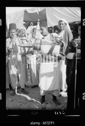 Le sud de la Palestine. Hsix Rubin (Le Prophète Ruben). Un vendeur de limonade Nebi Rubin matpc LOC.15522 Banque D'Images
