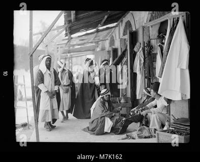 Bersabée et environs. La Bière (Saba). Beer Schéba. Bazar de bédouins matpc LOC.15524 Banque D'Images