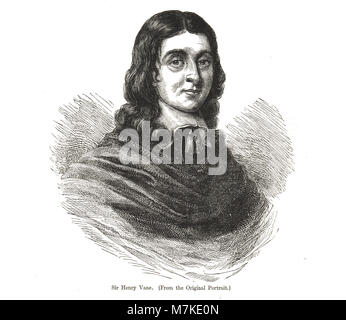 Henry Vane le jeune (1613-1662), également connu sous le nom de Harry Vane Banque D'Images