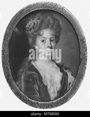 Caroline d'Ansbach (1683-1737), épouse de George II de Grande-Bretagne et l'Irlande atteint 159389 Banque D'Images