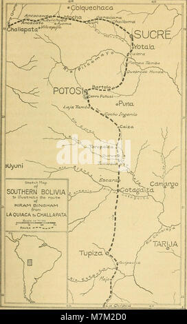 À travers l'Amérique du Sud ; un compte d'un voyage de Buenos Aires à Lima par voie de Potosí, avec notes sur le Brésil, l'Argentine, Bolivie, Chili, et le Pérou (1911) (14777705845) Banque D'Images