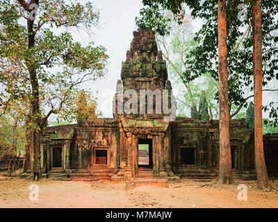 Temple Phimeanakas à Angkor Thom complexe, Siem Reap, Cambodge. Banque D'Images