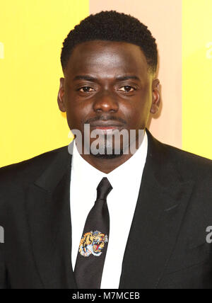 Panthère noire première Européenne à l'Eventim Apollo, Hammersmith, London avec : Daniel Kaluuya Où : London, Royaume-Uni Quand : 08 Feb 2018 Credit : WENN.com Banque D'Images