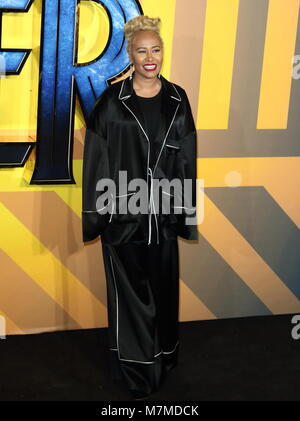 Panthère noire première Européenne à l'Eventim Apollo, Hammersmith, London comprend : Emeli Sande Où : London, Royaume-Uni Quand : 08 Feb 2018 Credit : WENN.com Banque D'Images