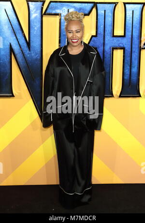 Panthère noire première Européenne à l'Eventim Apollo, Hammersmith, London comprend : Emeli Sande Où : London, Royaume-Uni Quand : 08 Feb 2018 Credit : WENN.com Banque D'Images