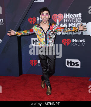 Inglewood, CA, USA. Mar 11, 2018. 11 mars 2018 - Inglewood, Californie - Max. IHeart Radio Awards 2018 qui ont eu lieu pendant le Forum. Crédit photo : Birdie Thompson/AdMedia Crédit : Birdie Thompson/AdMedia/ZUMA/Alamy Fil Live News Banque D'Images