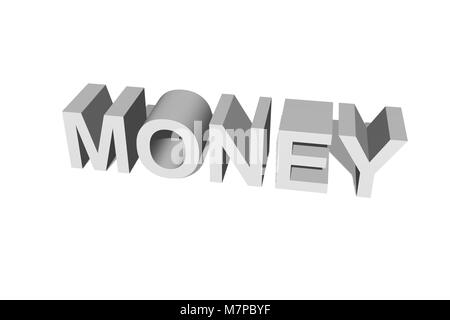 L'argent fait tourner le monde Banque D'Images