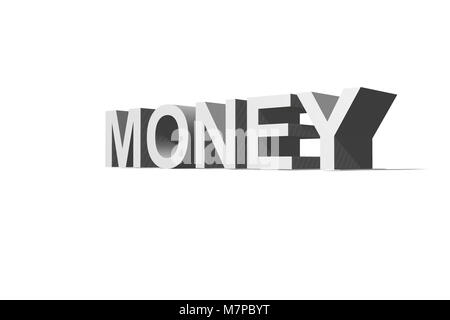 L'argent fait tourner le monde Banque D'Images