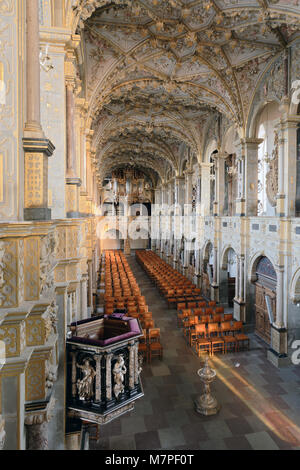 Hillerod, Danemark - 27 décembre 2016 : Intérieur de l'église du château de Frederiksborg. Le château a été construit comme une résidence royale pour le roi Christian IV et être Banque D'Images