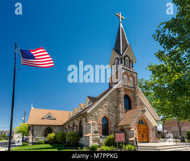 Trinity Episcopal Church, construite en 1898, à N. Arthur Avenue à Pocatello, Idaho, États-Unis Banque D'Images