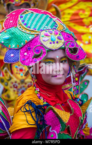 Singapour - Dec 24 : Participant à la Chingay Parade à Singapour le 24 février 2018. La Chingay Parade annuelle et il fait partie de la Banque D'Images