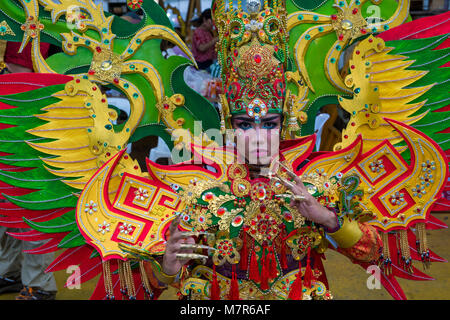 Singapour - Dec 24 : Participant à la Chingay Parade à Singapour le 24 février 2018. La Chingay Parade annuelle et il fait partie de la Banque D'Images