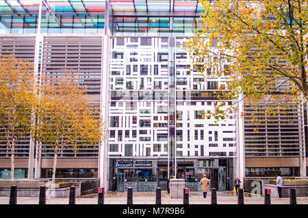 Le Home Office, ou Accueil Ministère du gouvernement de Westminster, Londres Banque D'Images