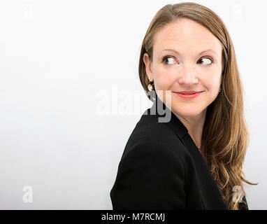 Portrait d'une femme. Banque D'Images