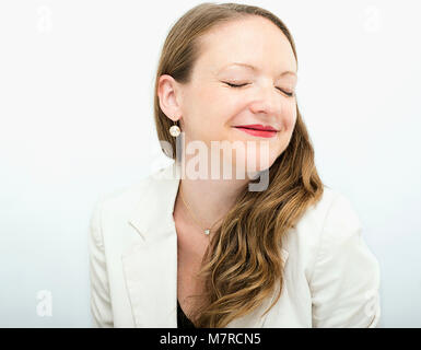 Portrait d'une femme. Banque D'Images