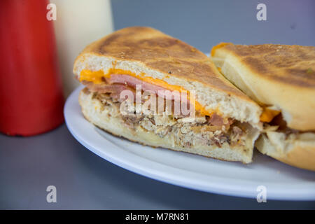 Payan Especial à Barra Payan sandwich shop, Santo Domingo, République Domnican Banque D'Images