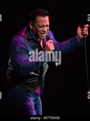 CORAL GABLES, FL - MARS 10 : Noel effectue pendant le Super Freestyle Explosion à Watsco Center le 10 mars 2018 à Coral Gables, en Floride. Credit : MPI10 / MediaPunch Banque D'Images